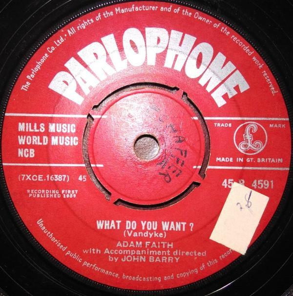 Adam Faith - What Do You Want?