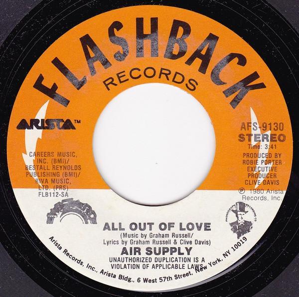 Air Supply - All Out Of Love
