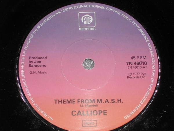Calliope  - Theme From M.A.S.H.