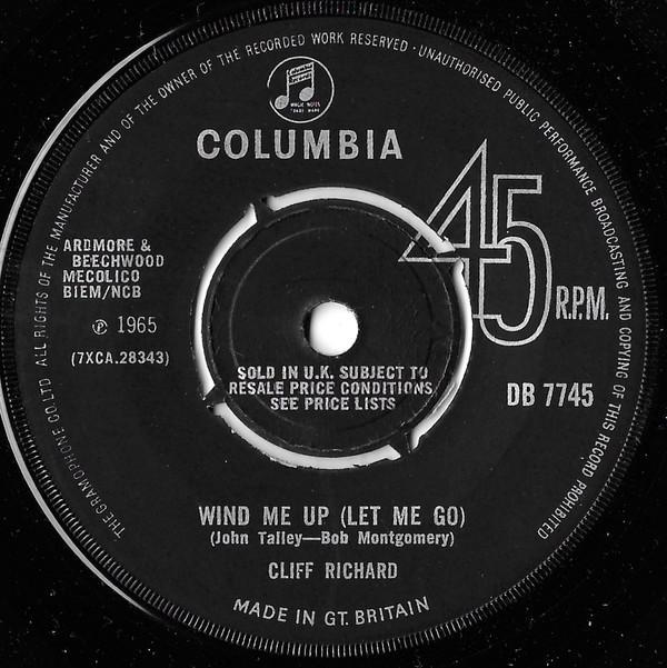 Cliff Richard - Wind Me Up (Let Me Go)