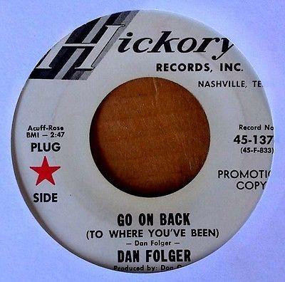 Dan Folger - Go On Back