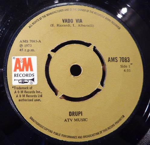 Drupi  - Vado Via