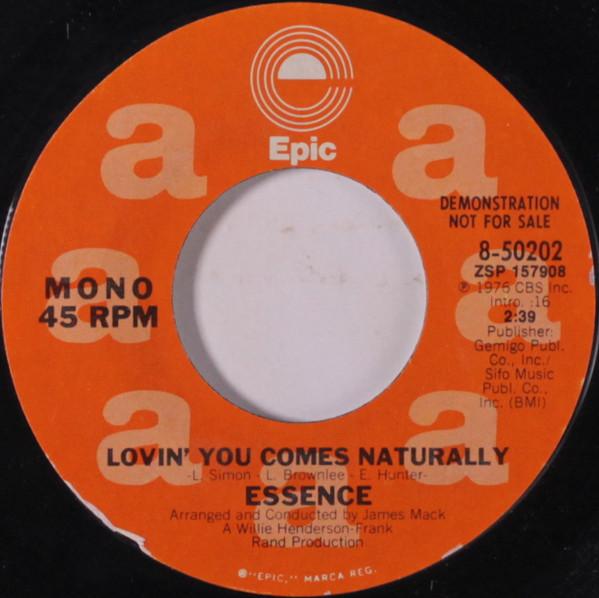 Essence  - Lovin You Comes Naturally