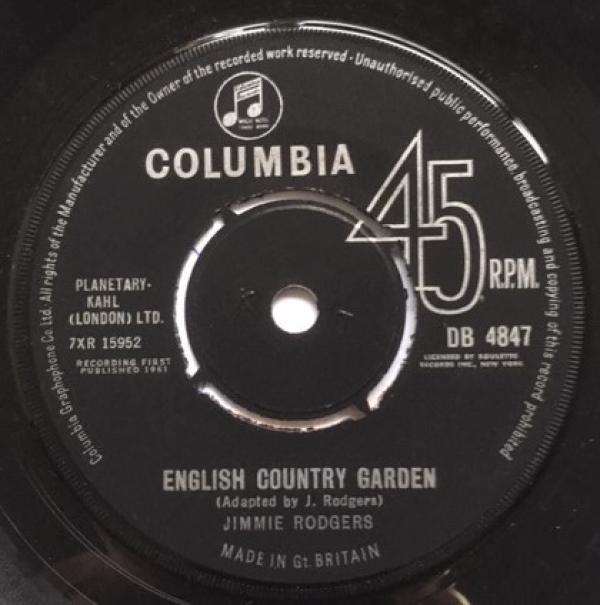 Jimmie Rodgers  - English Country Garden