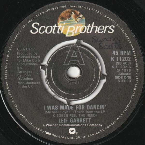 Leif Garrett - I Was Made For Dancin'