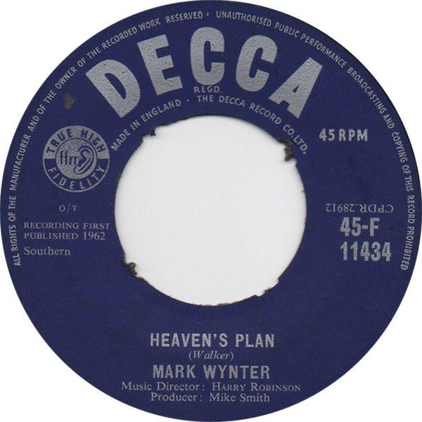 Mark Wynter - Heaven's Plan