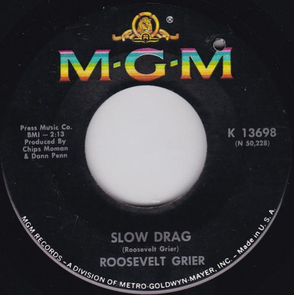 Roosevelt Grier - Slow Drag / Yesterday