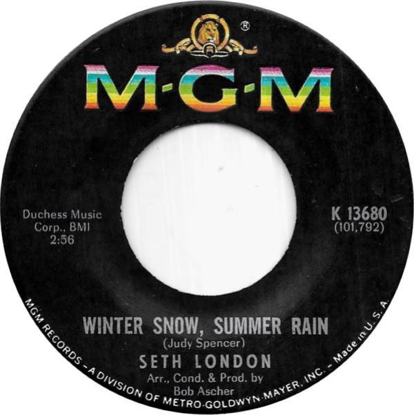 Seth London - Winter Snow, Summer Rain