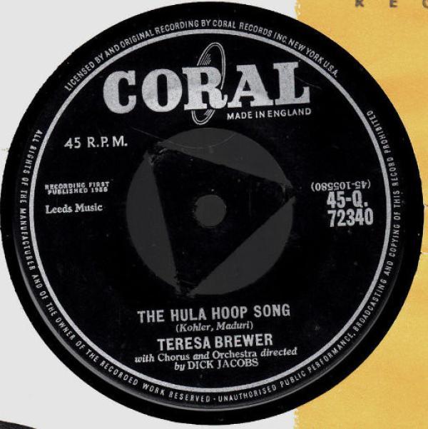 Teresa Brewer - The Hula Hoop Song