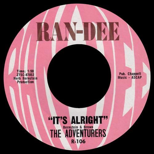 The Adventurers - It's Alright / I Don't Mind