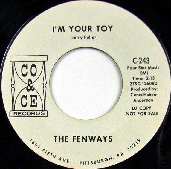 The Fenways - I'm Your Toy / Theme For Pammy
