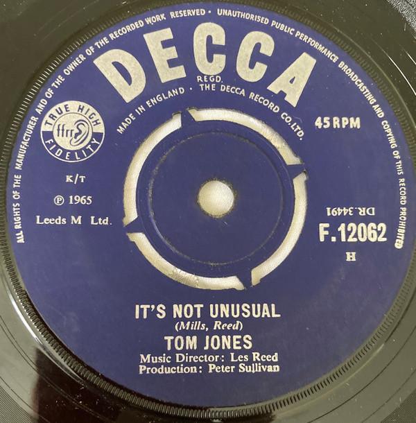 Tom Jones - It's Not Unusual